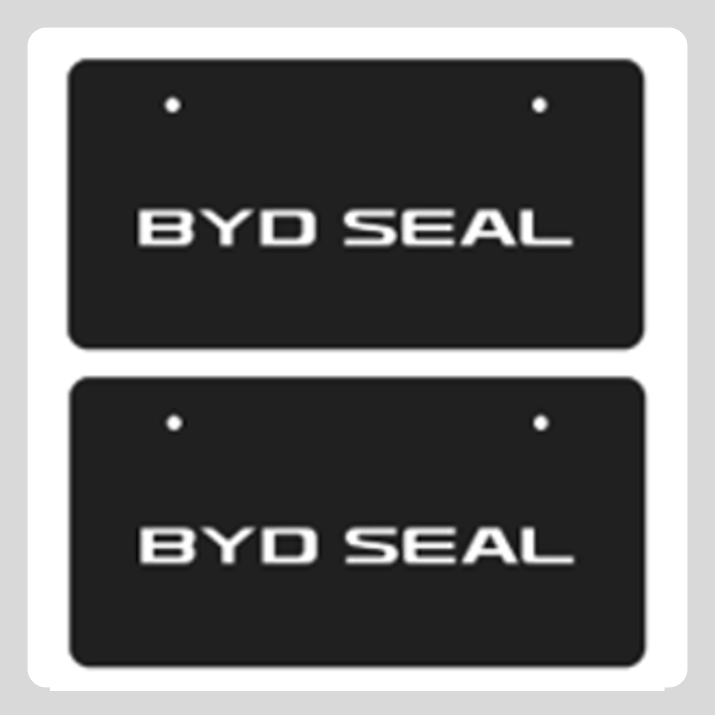 SEAL(封印なし)化粧プレート 2枚1組