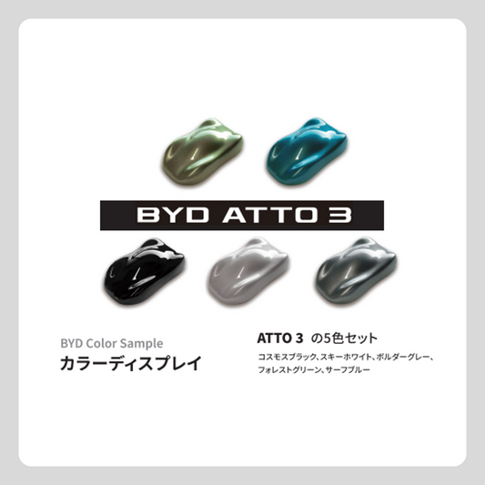 カラーディスプレイ（ATTO 3セット 5色）