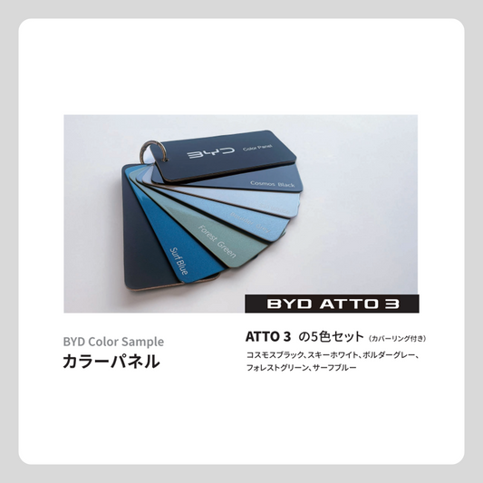 カラーパネル（ATTO 3セット 5色）