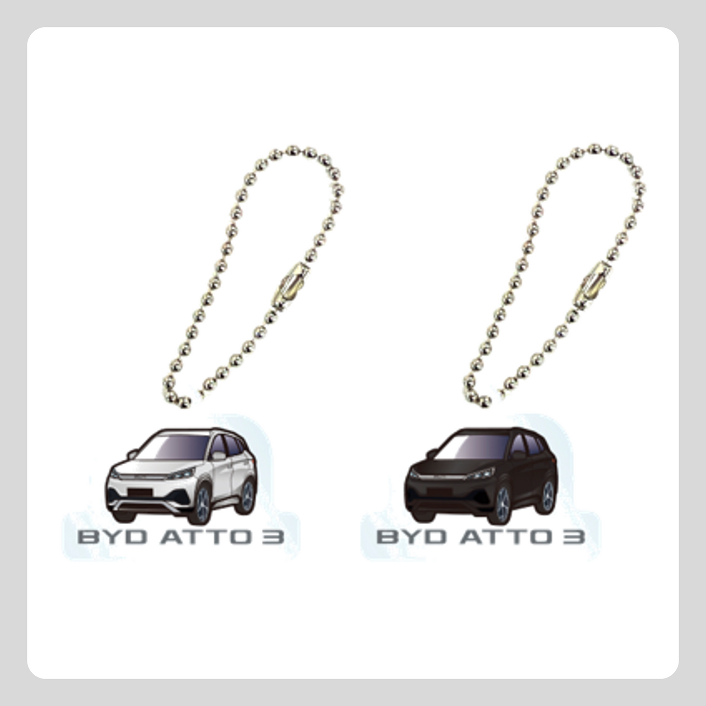 ATTO 3 アクリルキーホルダー（2色セット）