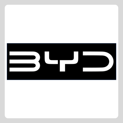 ロゴ：BYD 3色