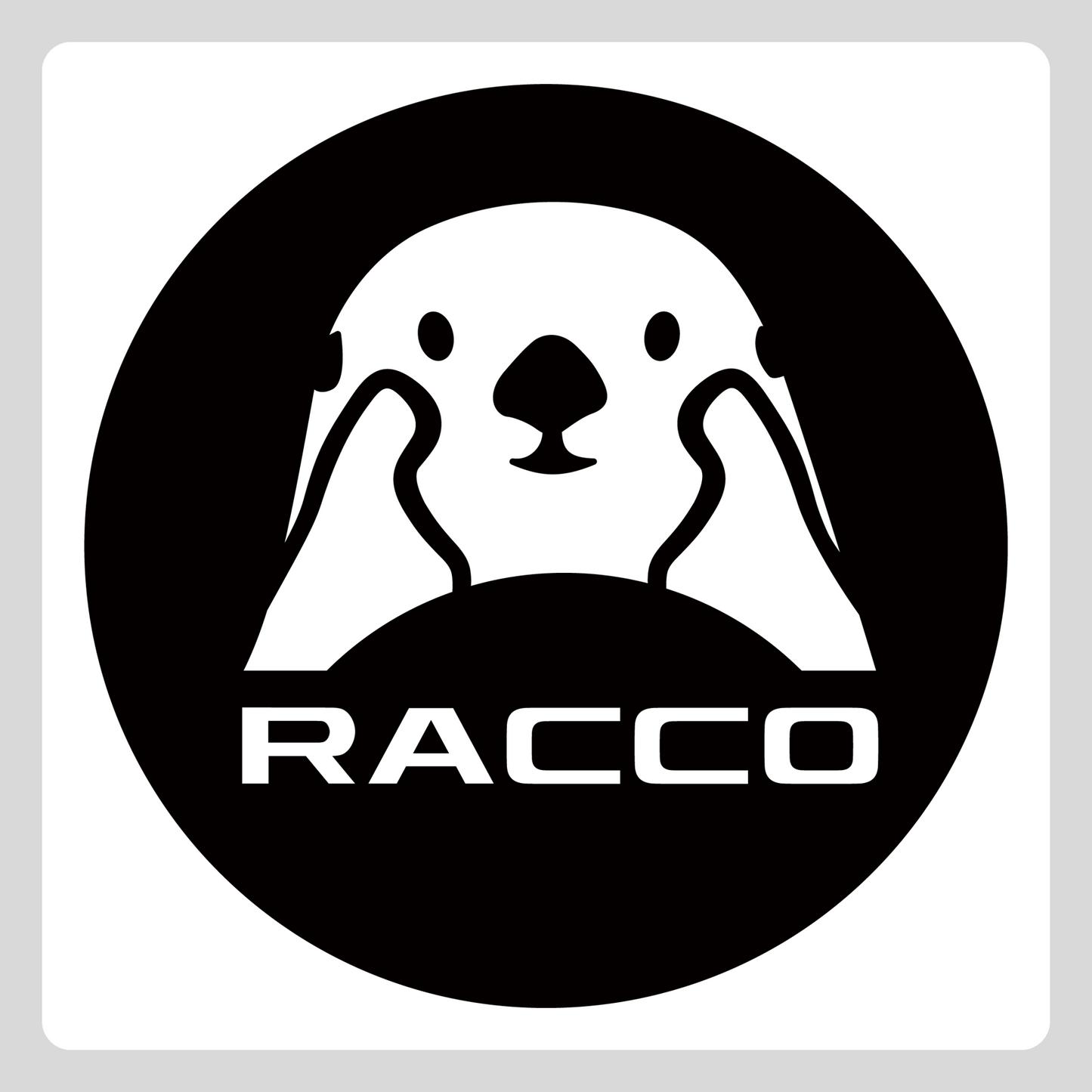 ロゴ：RACCO イラストロゴ
