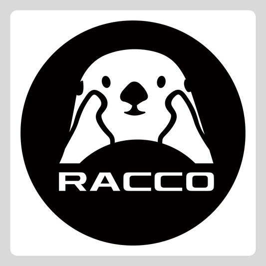 ロゴ：RACCO イラストロゴ