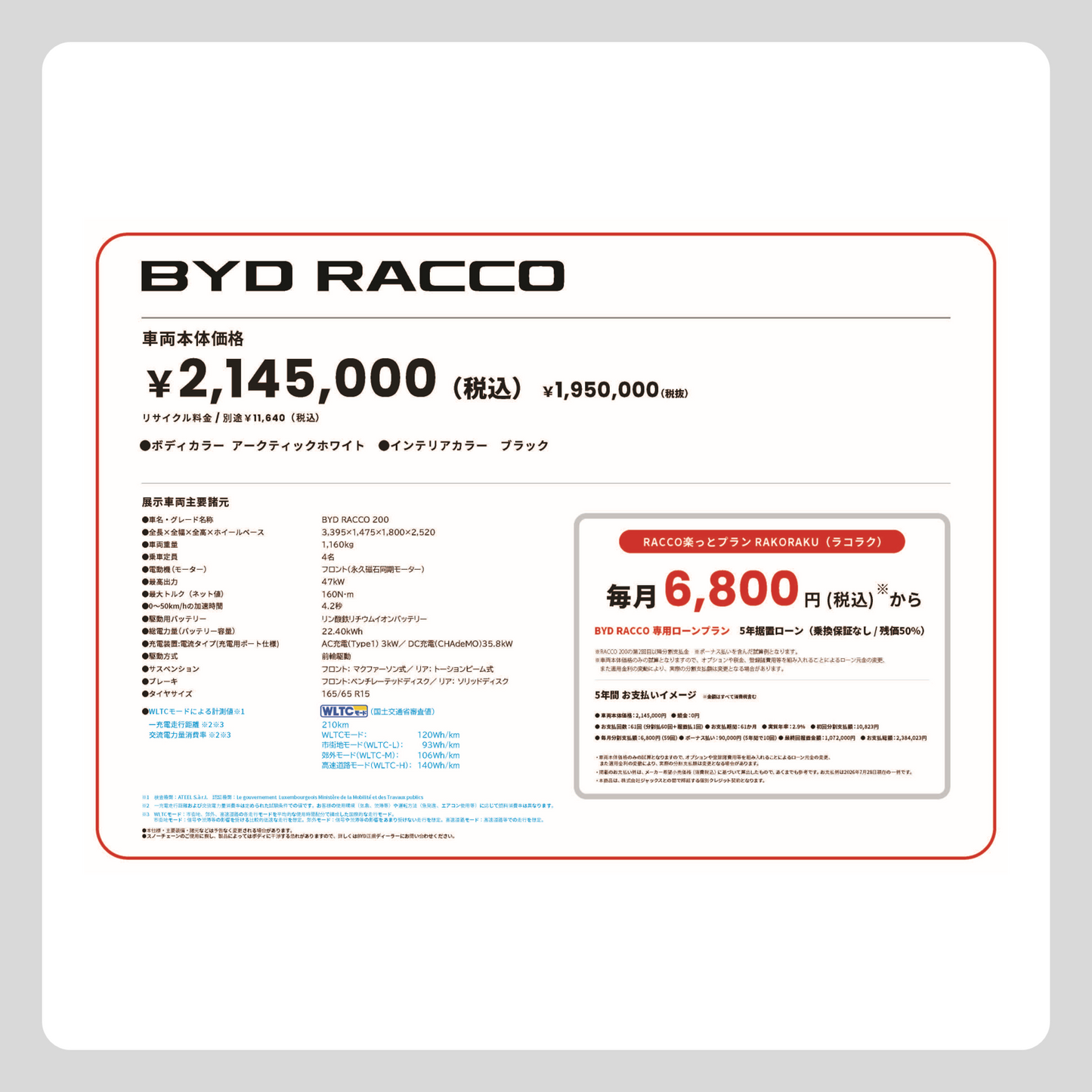 RACCO (横型)
