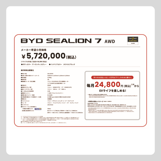 SEALION 7 AWD (横型)