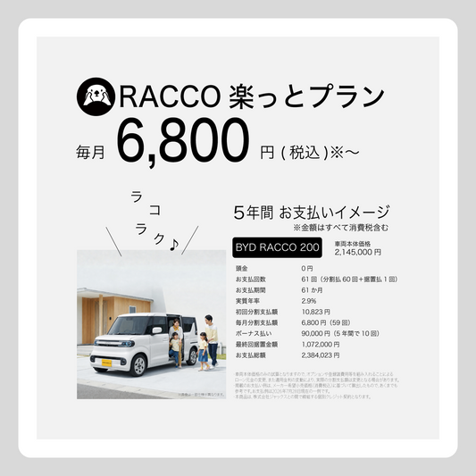 WEB： RACCO 楽っとプラン