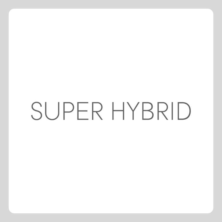 ロゴ：SUPER HYBRID