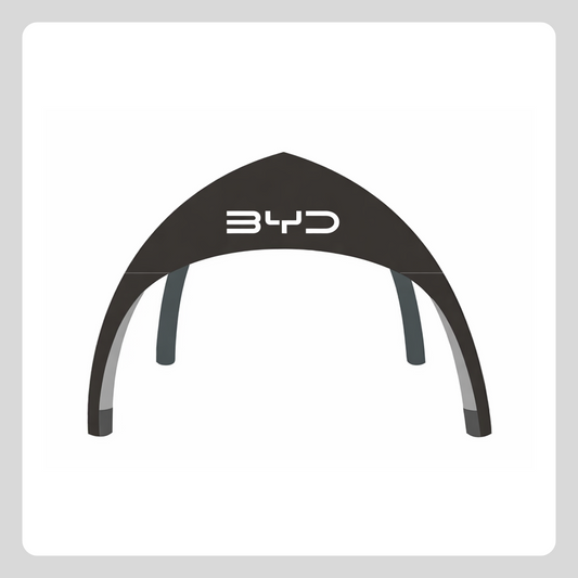 BYD ブラック エアドームテント (3×3m)
